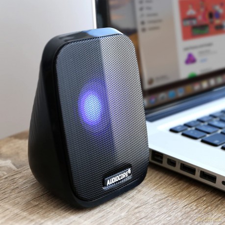 Głośniki komputerowe 6W USB AC835 Czarne