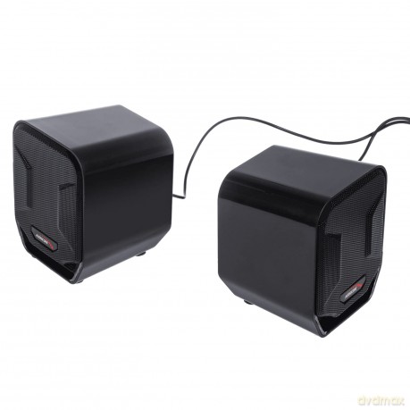 Głośniki komputerowe 6W USB AC865B Czarno-niebieskie