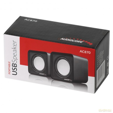 Głośniki komputerowe 6W USB AC870R