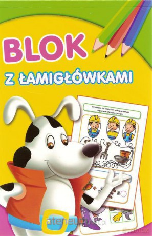 Blok z Łamigłówkami - Pies [KSIĄŻKA]
