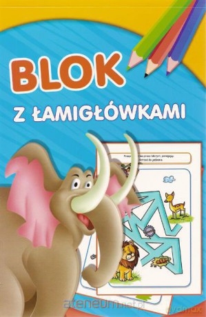 Blok z Łamigłówkami - Słoń [KSIĄŻKA]