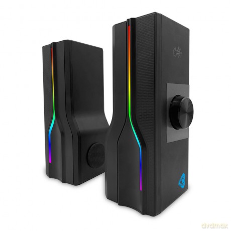 Głośniki soundbar z Bluetooth ARAGOR 2.0 MT3175 Gamingowe/2.0 lub soundbar/Line-in/Bluetooth 5.0/RGB/Jack 3,5/USB/RMS 8W/PMPO 320W