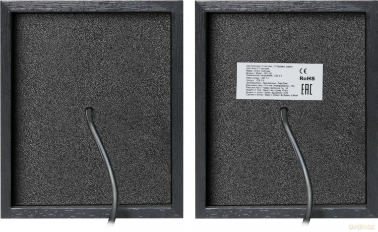 Głośniki SPK-230 komputerowe 4W 2.0 drewniane USB