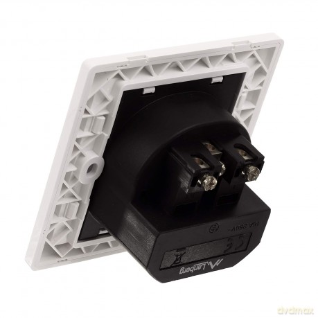 Gniazdko podtynkowe 230V pojedyncze + 2x USB 2.1A francuskie