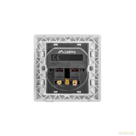 Gniazdko podtynkowe 230V pojedyncze + 2x USB 2.1A schuko