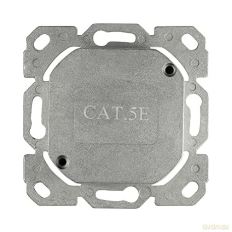 Gniazdo nat/podt. CAT5e 2xRJ45 ekranowane