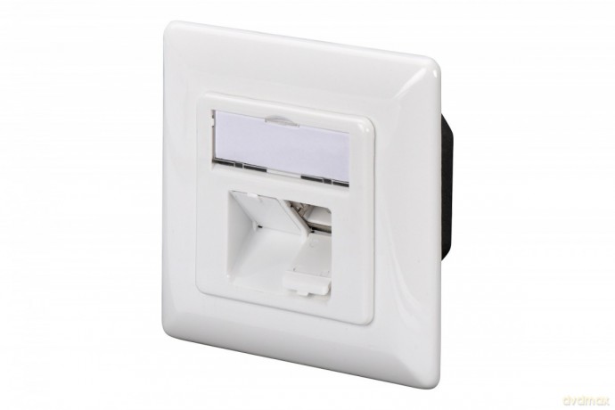 Gniazdo natynkowe kat.6A 2xRJ45 Ekranowane