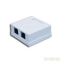 Gniazdo natynkowe STP kat.5e 2xRJ45