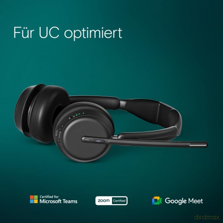 IMPACT 1061T - Słuchawka Bluetooth 5.3 do TEAMS i smartfona