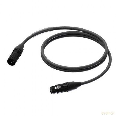 Kabel DMX AES/EBU Męski XLR - Żeński XLR, Highflex 3m - PRD953/3