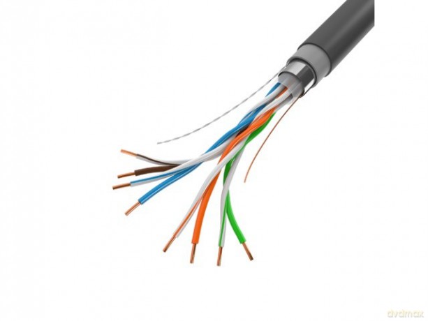 Kabel FTP Kat.5E CU 305 m drut outdoor