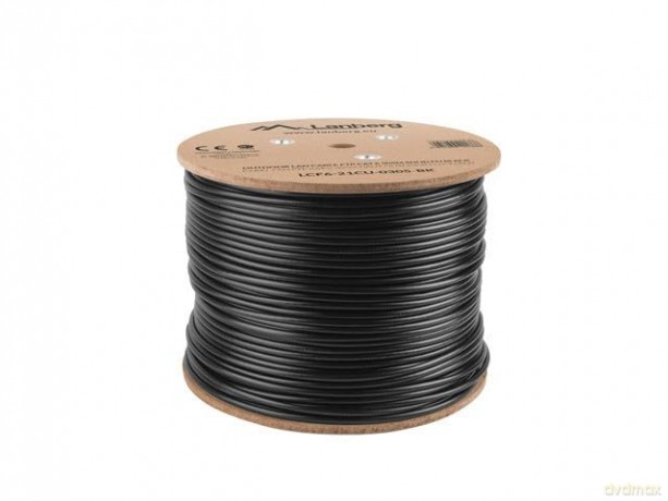 Kabel FTP Kat.6 CU 305 m drut outdoor