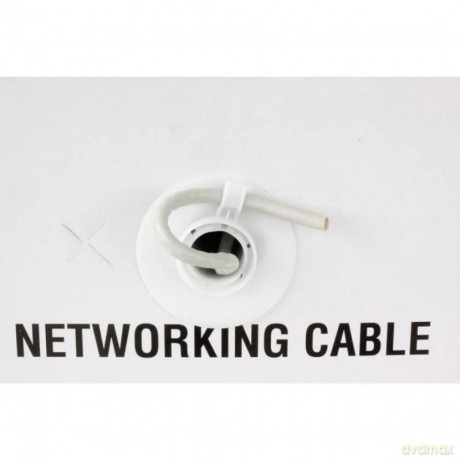 Kabel instalacyjny skrętka UTP Cat6 4x2 linka CCA 305m szary