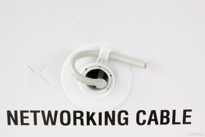 Kabel instalacyjny skrętka UTP Cat6 CCA drut, 23 AWG, 305m szary