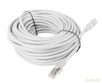 Kabel PATCHCORD KAT.5E 30M SZARY FLUKE PASSED