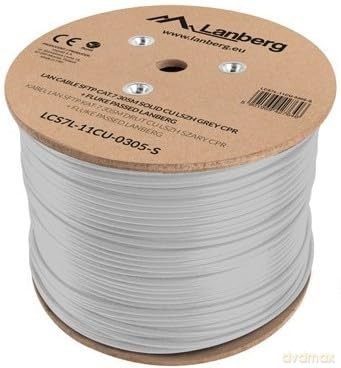 Kabel SFTP kat.7 CU305m drut LCS7L-11CU-0305-S