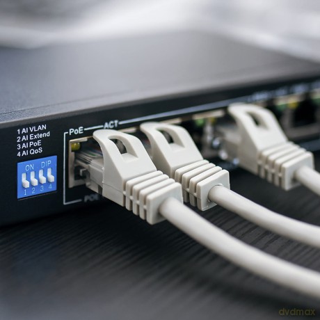 Kabel sieciowy CAT5E UTP(U/UTP) V2 wewnętrzny 100M skrętka