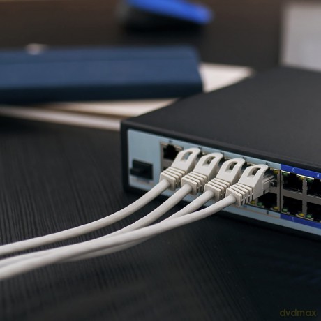 Kabel sieciowy CAT5E UTP(U/UTP) V2 wewnętrzny 100M skrętka