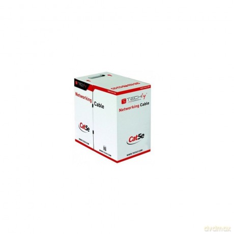 Kabel skrętka zewnętrzna F/UTP Cat5e 4x2 drut CCA 305m czarny