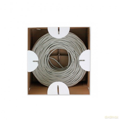 Kabel skrętka zewnętrzna F/UTP Cat5e 4x2 drut CCA 305m czarny