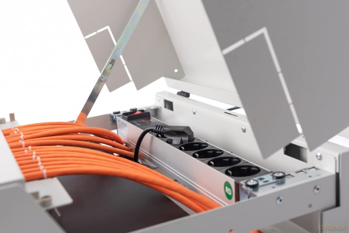 Kabel teleinformatyczny instalacyjny DIGITUS kat.7, S/FTP, Dca, drut, AWG 23/1, LSOH, 100m, pomarańczowy