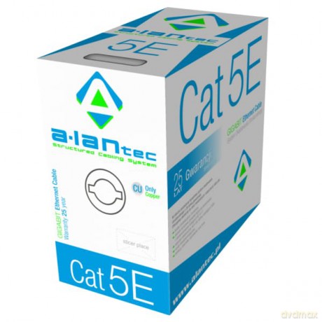 Kabel U/UTP kat.5E Eca 24AWG LSOH 305m