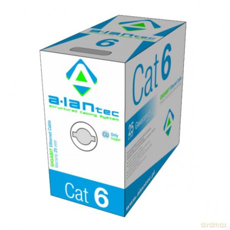 Kabel U/UTP kat.6 Eca LSOH 4PR 305m