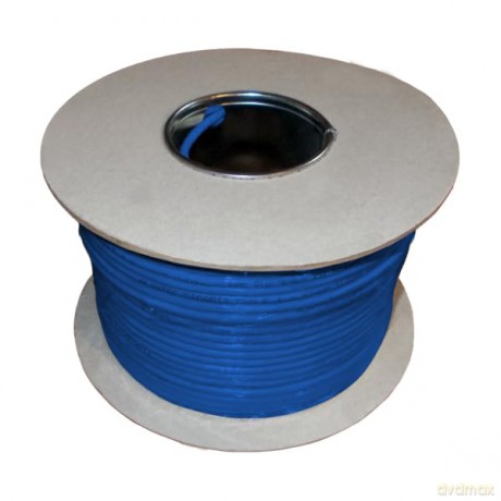 Kabel U/UTP typu linka kat.5E PVC Niebieski 100m