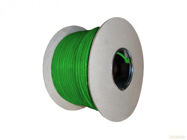 Kabel U/UTP typu linka kat.5E PVC Zielony 100m