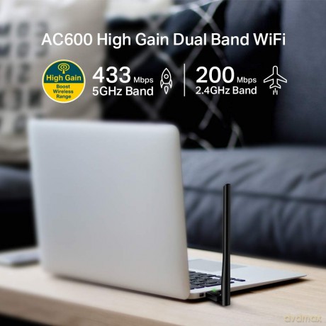 Karta sieciowa Archer T2U Plus USB WiFi AC600