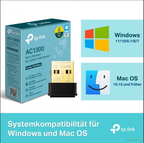 Karta sieciowa Archer T3U Nano USB AC1300