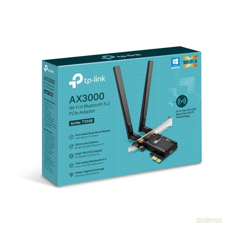 Karta sieciowa Archer TX55E, WiFi 6, PCI-E AX3000