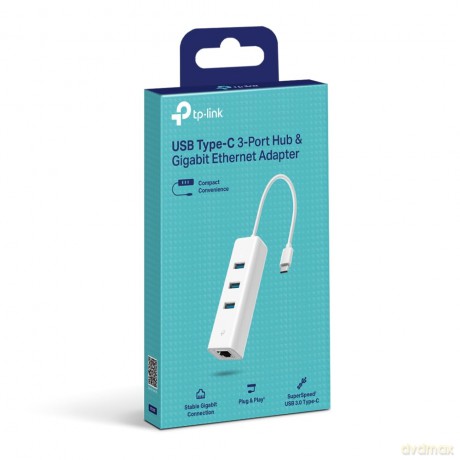 Karta sieciowa gigabitowa UE330C USB-C