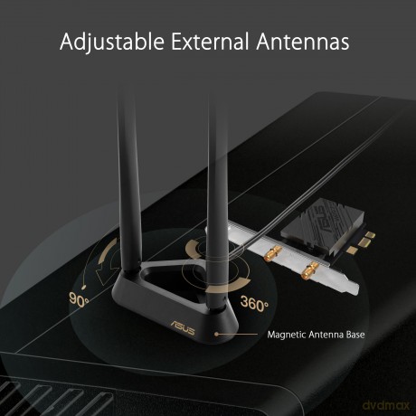 Karta sieciowa PCE-BE92BT PCI-E WiFi 7 BE9400