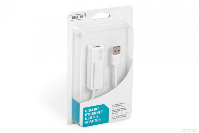 Karta sieciowa przewodowa USB 3.0 do Gigabit Ethernet 10/100/1000Mbps
