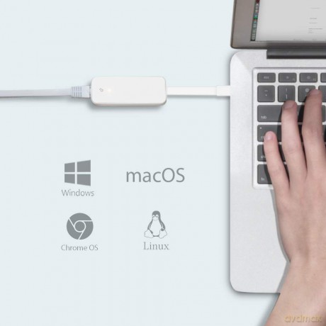 Karta sieciowa UE300C Ethernet to USB 3.0 Type-C