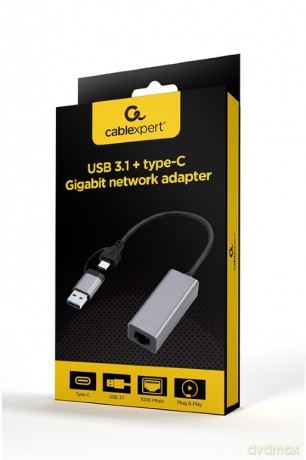 Karta sieciowa USB 3.1 USB-A/USB-C