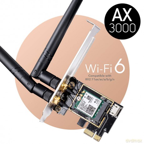 Karta sieciowa WE3000 WiFi AX5400 PCI-E