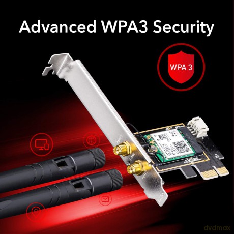 Karta sieciowa WE3000 WiFi AX5400 PCI-E