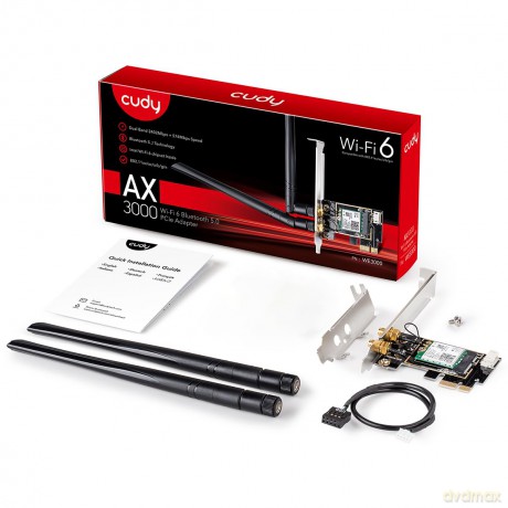 Karta sieciowa WE3000 WiFi AX5400 PCI-E