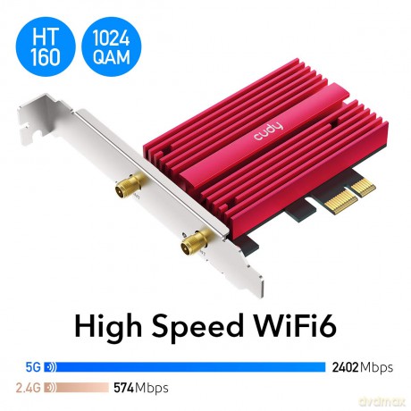 Karta sieciowa WE4000 WiFi AX5400 PCI-E