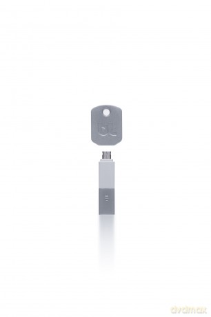 KII klucz ładowarka microUSB biała
