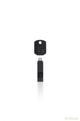 KII klucz ładowarka microUSB czarna