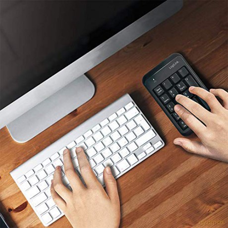 Klawiatra numeryczna Bluetooth v5.1 czarna