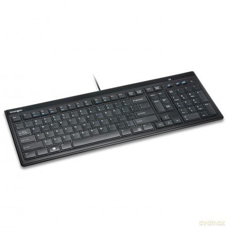 Klawiatura Advance Fit Full Size Wired Slim DE