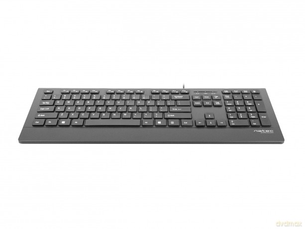 Klawiatura BARRACUDA Slim Czarna USB