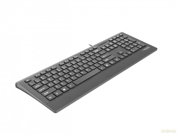 Klawiatura BARRACUDA Slim Czarna USB