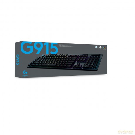 Klawiatura bezprzewodowa G915 RGB Mechanical Tactile 920-008910