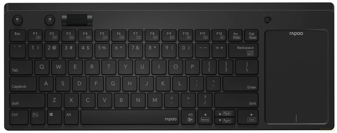 Klawiatura bezprzewodowa K2800 UI czarna