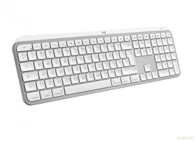 Klawiatura bezprzewodowa MX Keys S for Mac Pale Grey US 920-011638